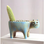 Planter | Cat-Shaped & Succulent-Friendly