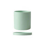 Planter | Matte Glazed Ceramic With Drainage Hole & Saucer | Sizes S–L