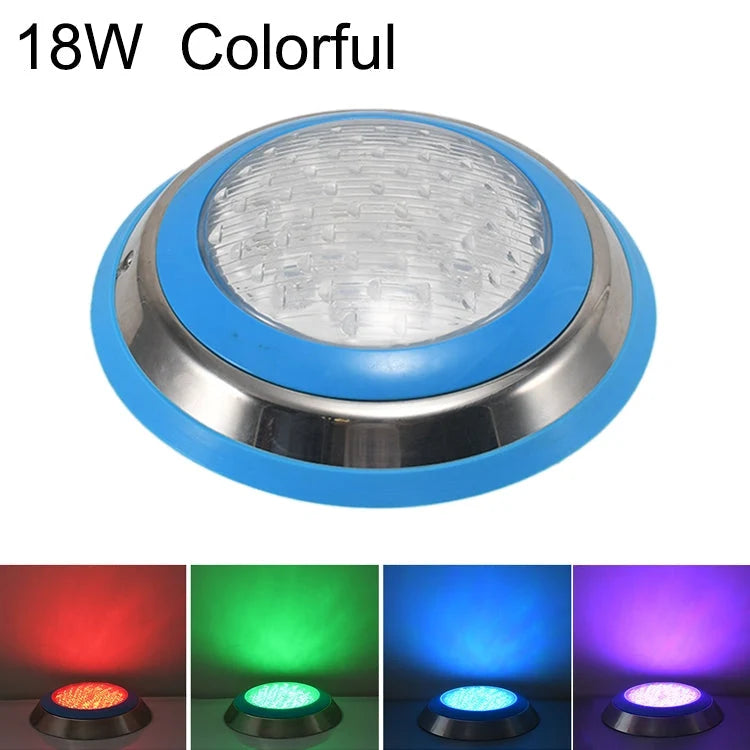 Pool Light | IP68 Waterproof & Stainless Steel | Wall-Mountable