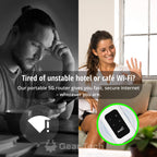 Portable 5G Wi‑Fi Router | Pocket-Sized & 8-Hour Battery