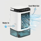 Portable Air Conditioner | Ultrasonic Cooling & 3-Speed Fan | Up To 15 m²