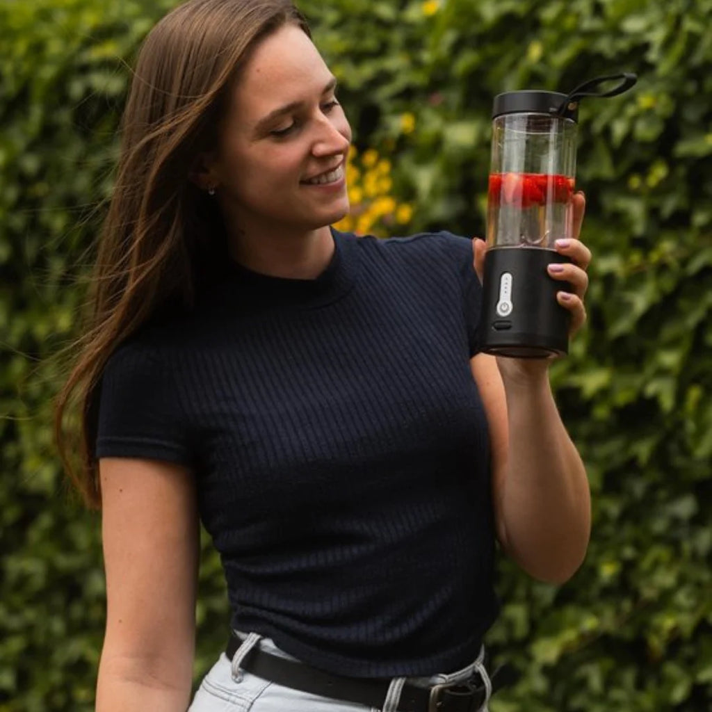 Portable Blender | 6 Stainless Steel Blades & USB Rechargeable | 530 ml