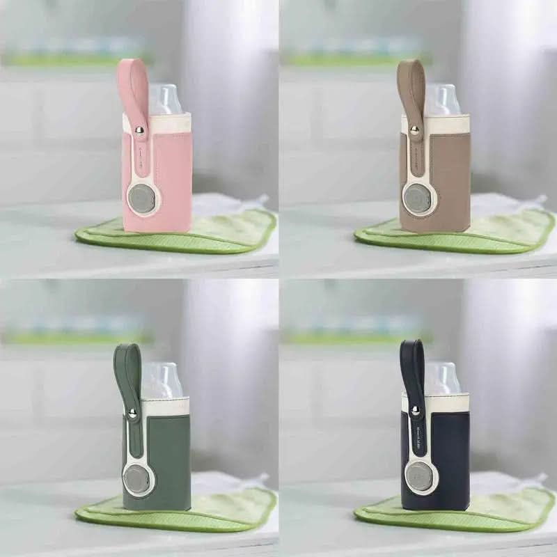 Portable Bottle Warmer | USB-Powered & Insulated | 3 Temperature Settings