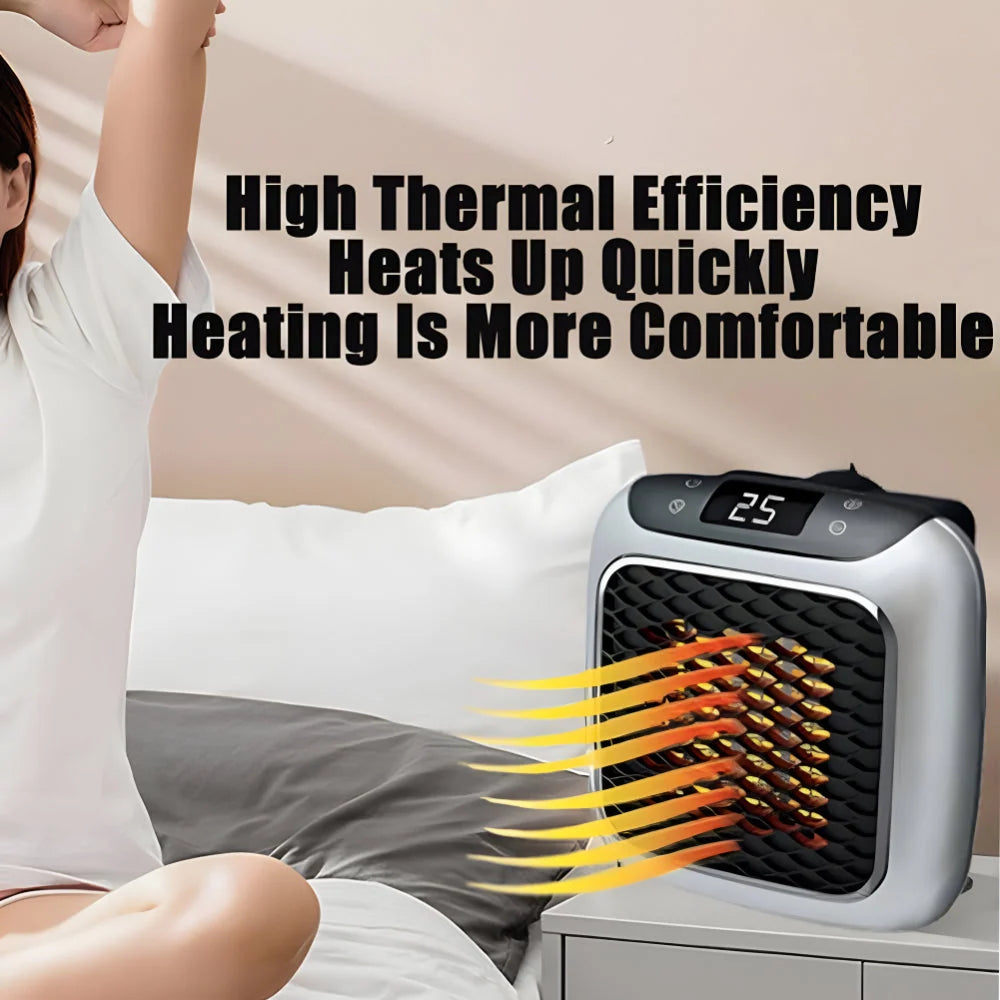 Portable Desk Heater | Fast Warm-Up & Compact | 500 W