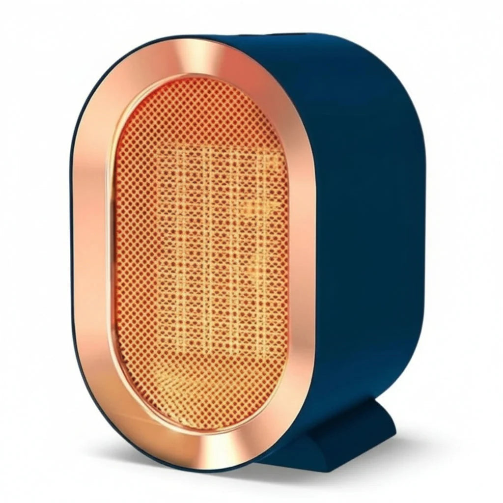 Portable Space Heater | Quiet & Adjustable Thermostat | Tip-Over Shut-Off