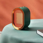 Portable Space Heater | Quiet & Adjustable Thermostat | Tip-Over Shut-Off
