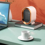 Portable Space Heater | Quiet & Adjustable Thermostat | Tip-Over Shut-Off