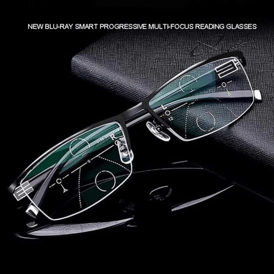 Progressive Glasses | Photochromic & Blue-Light Filter