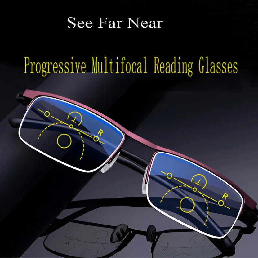 Progressive Glasses | Photochromic & Blue-Light Protection