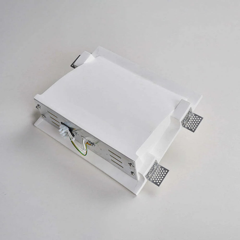 Recessed Wall Light | Metal & Gypsum Warm LED