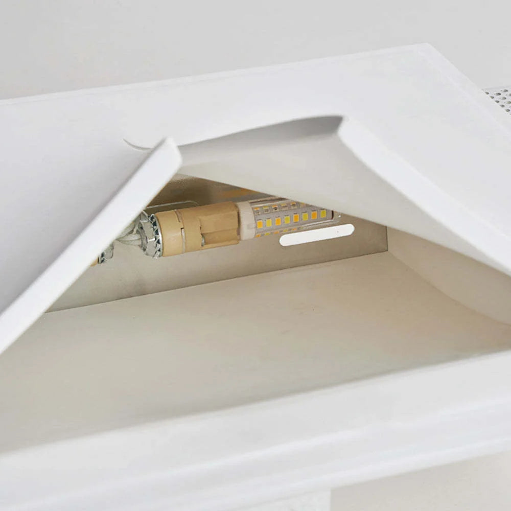 Recessed Wall Light | Metal & Gypsum Warm LED