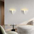 Recessed Wall Light | Metal & Gypsum Warm LED