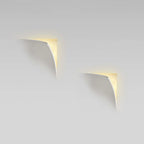 Recessed Wall Light | Metal & Gypsum Warm LED