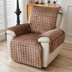 Recliner Cover | Quilted Microfiber, Non-Slip & Side Pocket