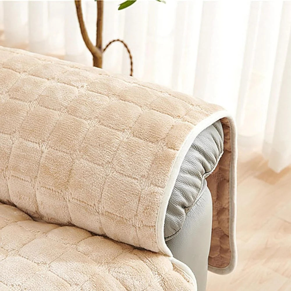Recliner Cover | Quilted Microfiber, Non-Slip & Side Pocket