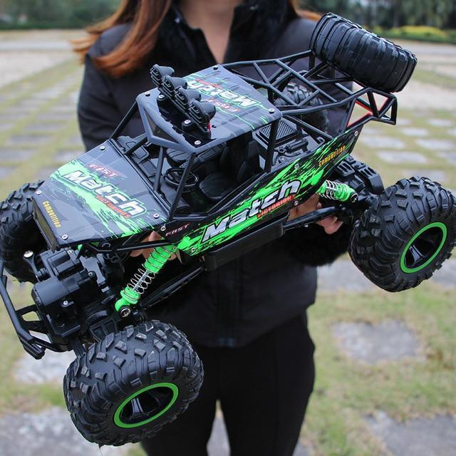 Remote Control Monster Truck | 4x4 Drive & Hi-Q Rubber Tyres | 1:12 Scale