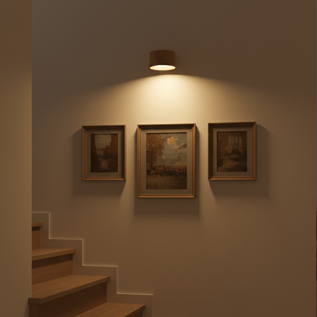 Remote-Controlled Wall Light