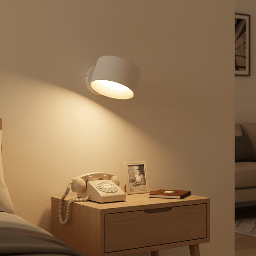 Remote-Controlled Wall Light