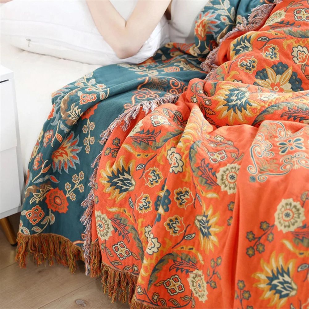 Reversible Throw Blanket