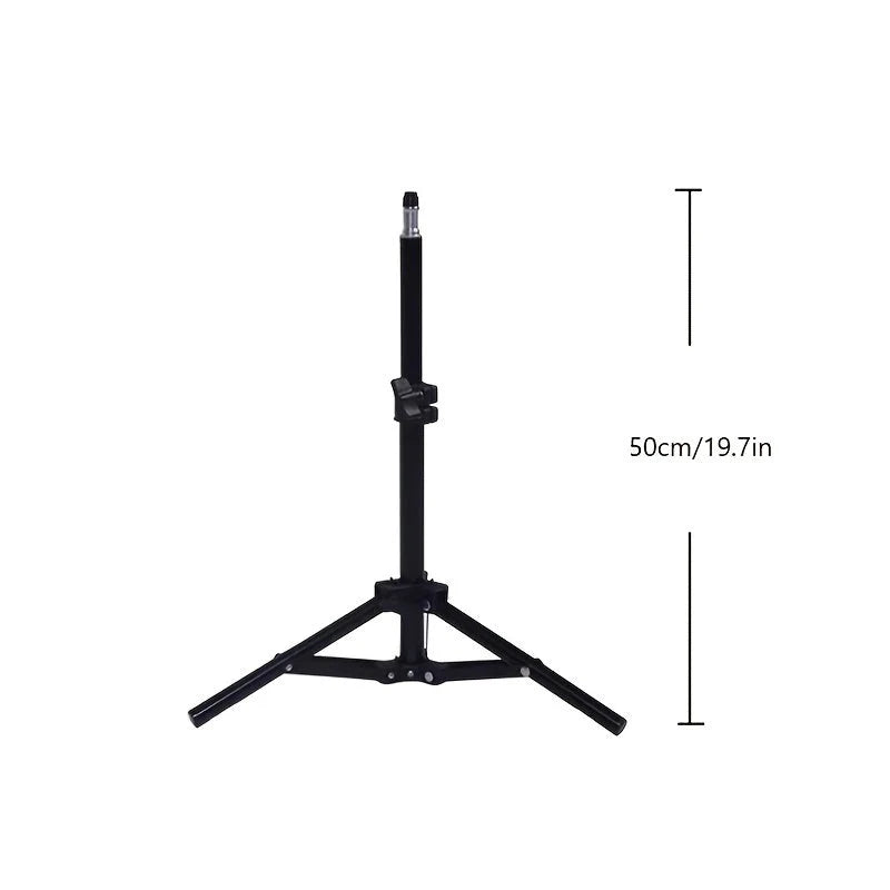 Ring Light | 10-Inch LED | Adjustable Tripod & Phone Holder