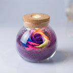 Rose Jar Lamp | Color-Shifting LED & Remote