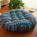 Floral Round Cushion