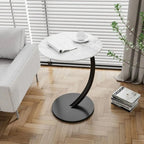 Round Side Table | Reinforced Wood & Steel Frame