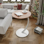 Round Side Table | Reinforced Wood & Steel Frame