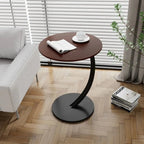 Round Side Table | Reinforced Wood & Steel Frame