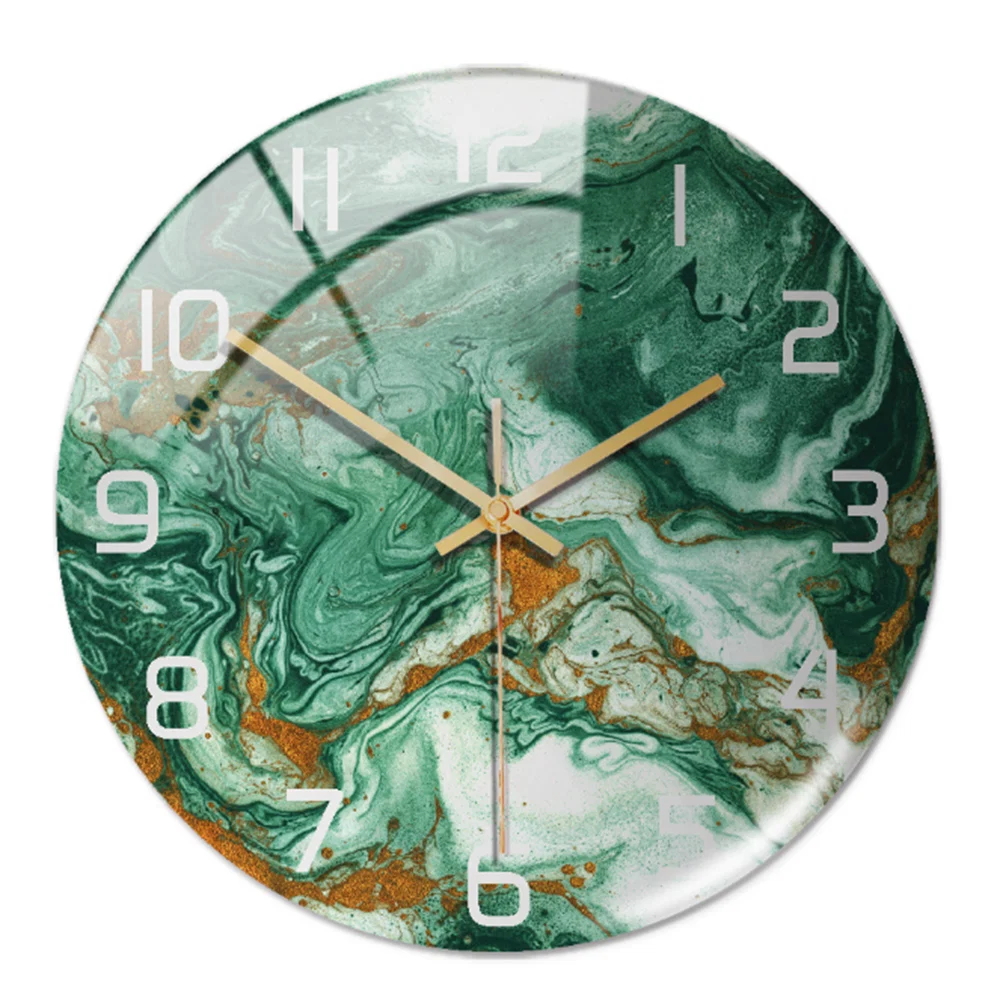 Round Wall Clock | Minimalist Luxury & Silent Movement