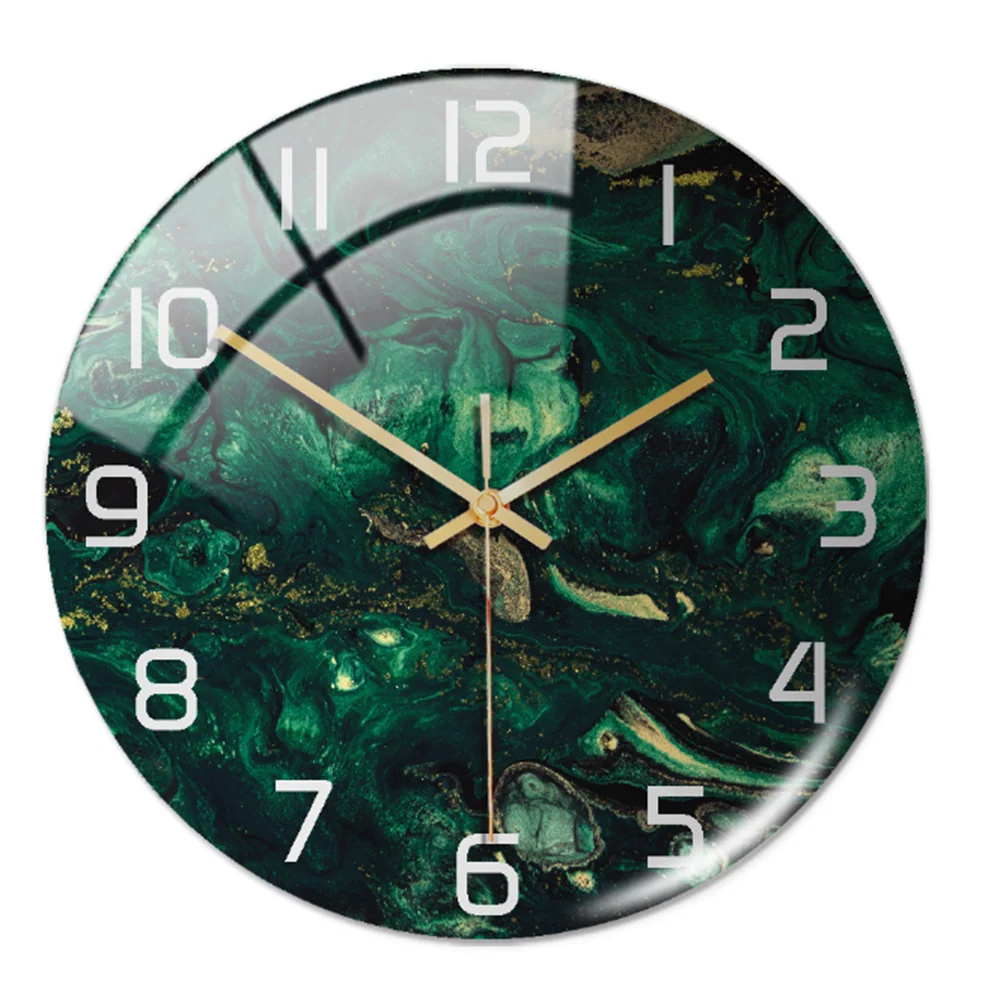 Round Wall Clock | Minimalist Luxury & Silent Movement