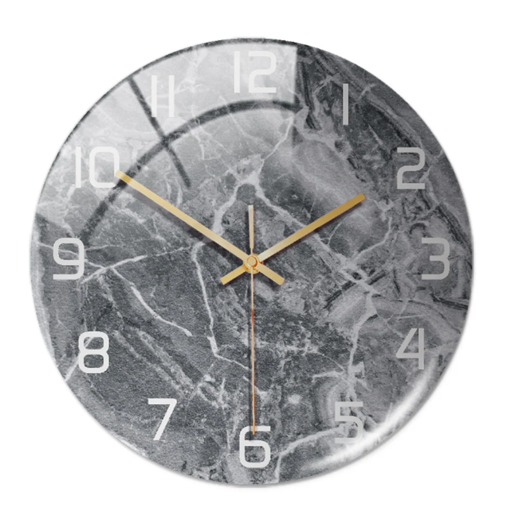 Round Wall Clock | Minimalist Luxury & Silent Movement