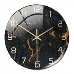 Round Wall Clock | Minimalist Luxury & Silent Movement