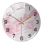 Round Wall Clock | Minimalist Luxury & Silent Movement