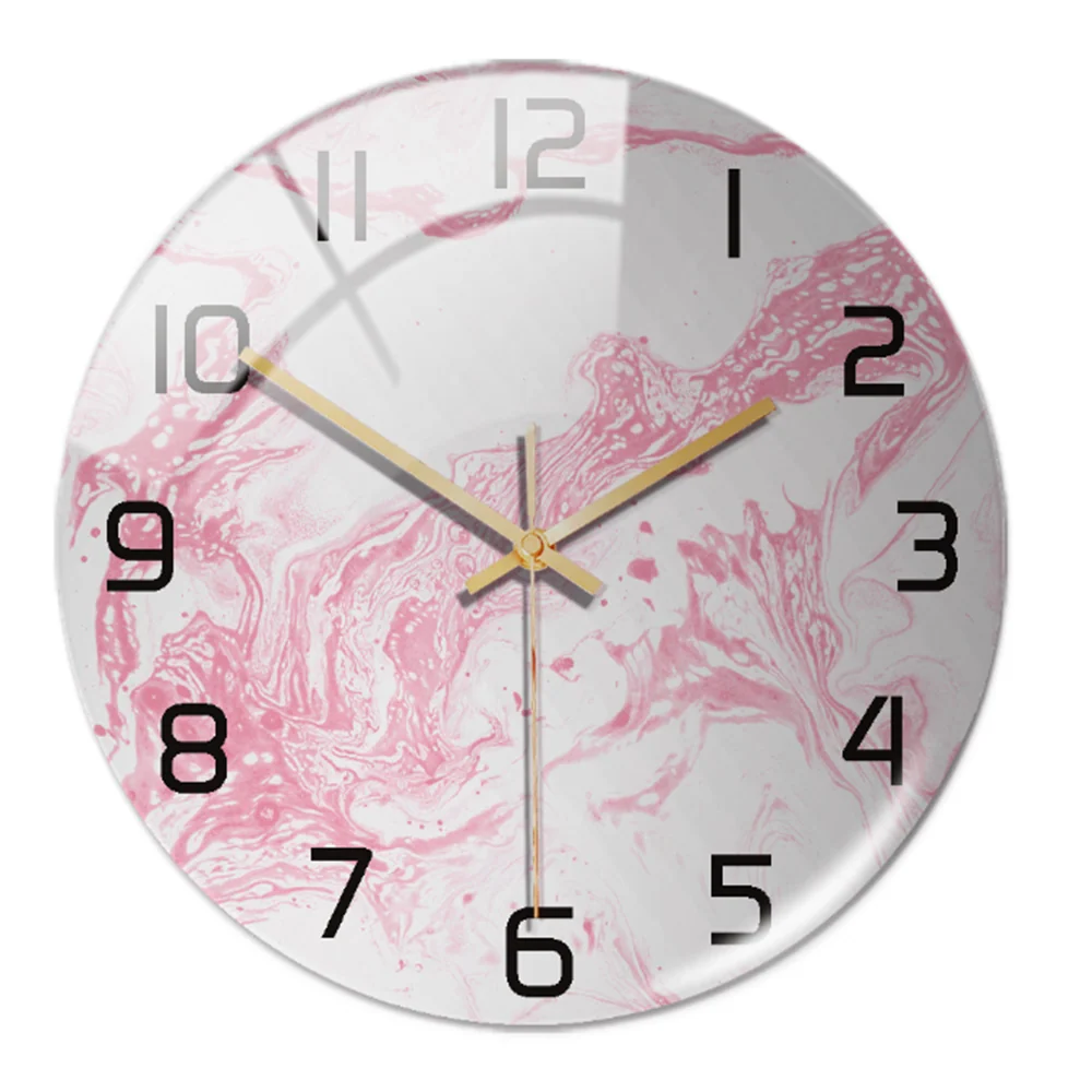 Round Wall Clock | Minimalist Luxury & Silent Movement