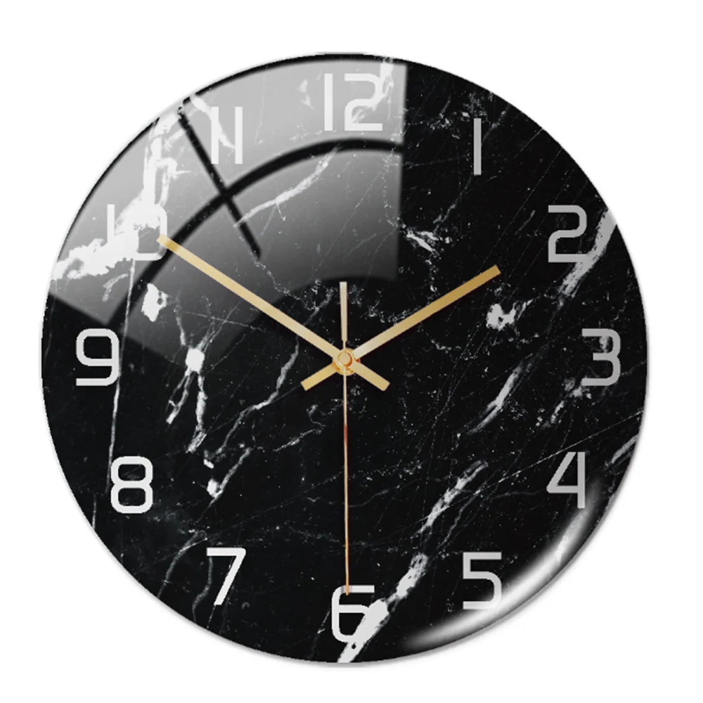 Round Wall Clock | Minimalist Luxury & Silent Movement