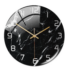 Round Wall Clock | Minimalist Luxury & Silent Movement
