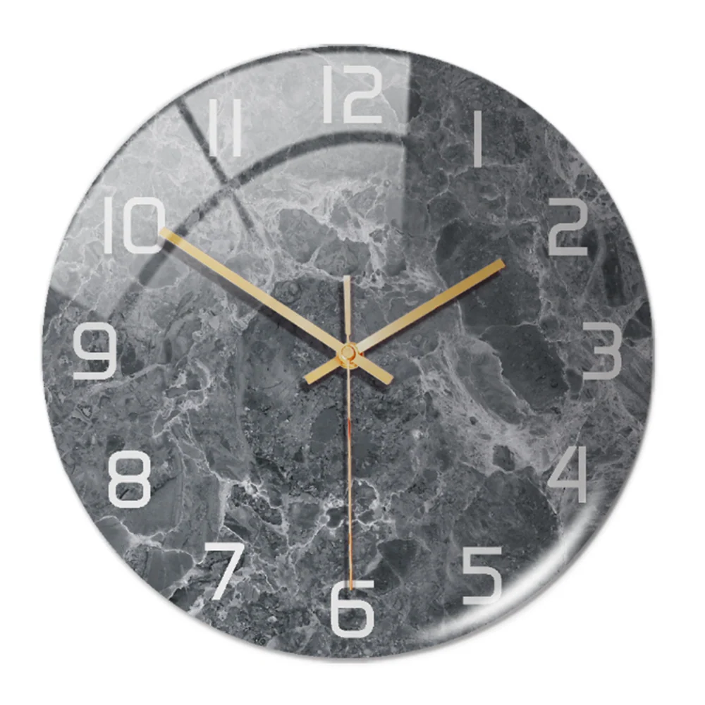 Round Wall Clock | Minimalist Luxury & Silent Movement