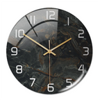 Round Wall Clock | Minimalist Luxury & Silent Movement