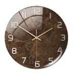 Round Wall Clock | Minimalist Luxury & Silent Movement