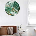 Round Wall Clock | Minimalist Luxury & Silent Movement