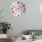 Round Wall Clock | Minimalist Luxury & Silent Movement