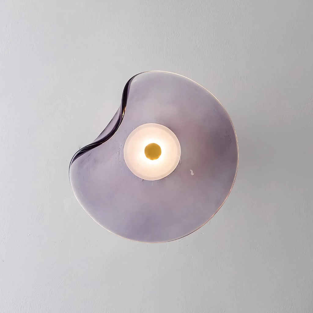 Round Wall Light | Integrated LED Warm White & Damp-Rated Glass | 25 cm Diameter