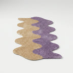 Rug | Abstract Color-Block & Machine-Washable | 45 x 120 cm