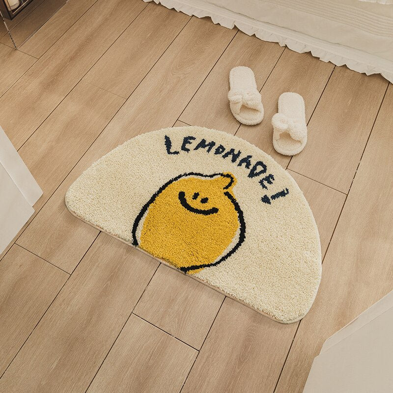 Rug | Lemon Design & Non-Slip Backing