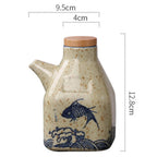 Sauce Dispenser | Hand-Painted Ceramic & Drip-Free Spout