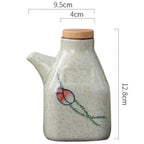 Sauce Dispenser | Hand-Painted Ceramic & Drip-Free Spout