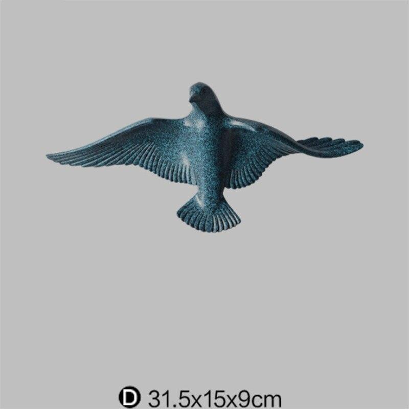 Seagull Wall Decoration | Polyresin Laser-Engraved