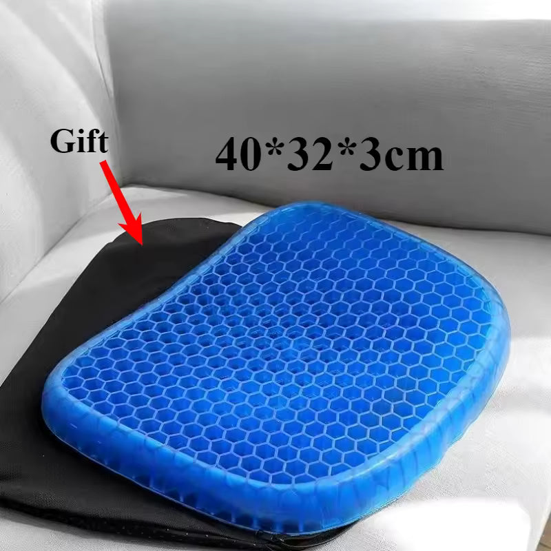 Seat Cushion | Orthopedic Gel Tailbone Support & Pressure Relief