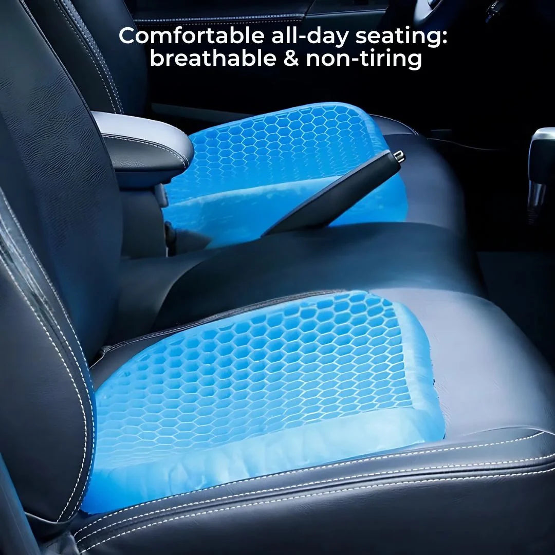 Seat Cushion | Orthopedic Gel Tailbone Support & Pressure Relief